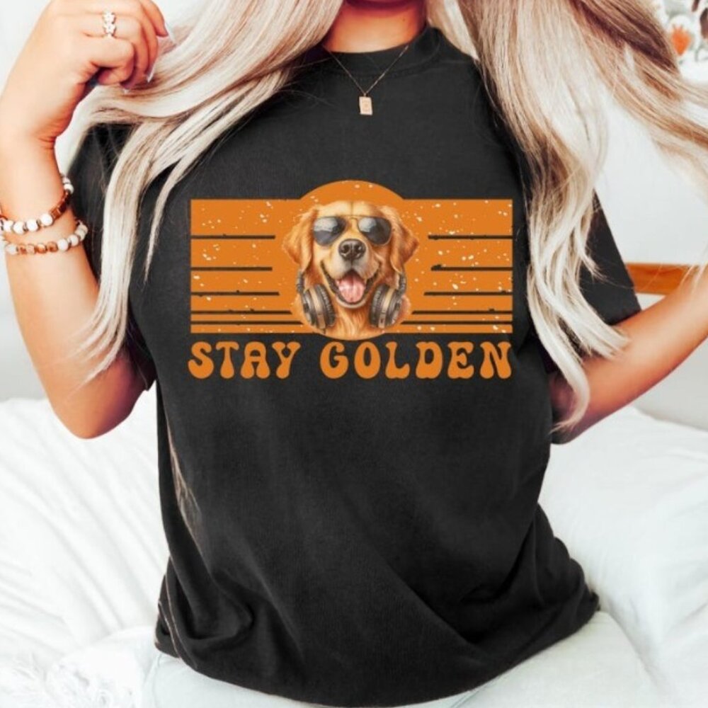 Funny Golden Retriever Tshirt, Funny Dog Shirt